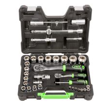 COFFRET D'OUTILS EN POUCE 37 PIÈCES
