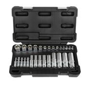 COFFRET DE DOUILLES TORX 28 PIÈCES
