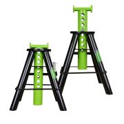 LOT DE 2 CHANDELLES À CRÉMAILLÈRE 10 TONNES (482-775 MM)