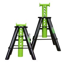 LOT DE 2 CHANDELLES À CRÉMAILLÈRE 10 TONNES 482-775MM
