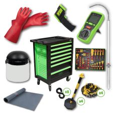 CHARIOT À OUTILS 7 TIROIRS - SPÉCIAL - VERT