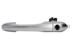 POIGNÉE DE PORTE EXTERIEURE ALFA ROMEO 147 2000-2004 ARGENT / AVEC TROU BARILLET / AVANT GAUCHE