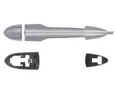 POIGNÉE DE PORTE EXTERIEURE LANCIA YPSILON 2011-2015 CHROMÉE SATIN / AVANT DROITE