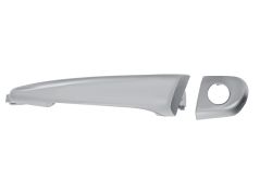 POIGNÉE DE PORTE EXTERIEURE BMW SERIE 3 (E46) 1998-2001 CHROMÉE / AVEC TROU BARILLET / AVANT GAUCHE