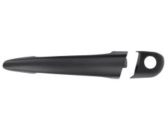 POIGNÉE DE PORTE EXTERIEURE BMW SERIE 3 (E46) 2001-2005 NOIRE / AVEC TROU BARILLET / AVANT GAUCHE