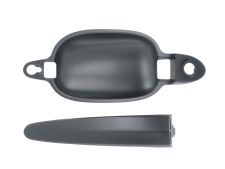 POIGNÉE DE PORTE EXTERIEURE BMW SERIE 5 (E60-E61) 2003-2007 AVEC APPRET / AVEC TROU BARILLET / AVANT GAUCHE