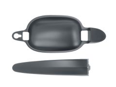 POIGNÉE DE PORTE EXTERIEURE BMW SERIE 5 (E60-E61) 2003-2007 AVEC APPRET / ARRIÈRE GAUCHE