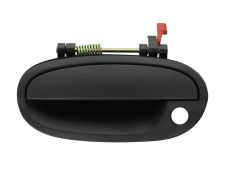 POIGNÉE DE PORTE EXTERIEURE CHEVROLET MATIZ 2008-2010 NOIRE / AVEC TROU BARILLET / AVANT GAUCHE