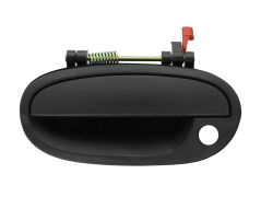 POIGNÉE DE PORTE EXTERIEURE CHEVROLET MATIZ 2008-2010 NOIRE / AVEC TROU BARILLET / AVANT GAUCHE