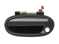 POIGNÉE DE PORTE EXTERIEURE CHEVROLET MATIZ 2008-2010 NOIRE LISSE / AVEC TROU BARILLET / AVANT GAUCHE