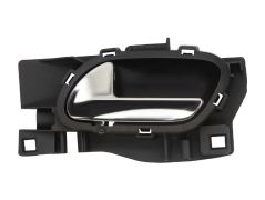 POIGNÉE DE PORTE INTERIEURE CITROEN C4 PICASSO 2006-2010 AVEC LEVIER CHROMÉE / BASE NOIRE / AVANT GAUCHE