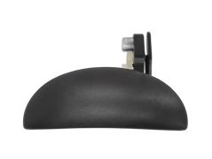 POIGNÉE DE PORTE EXTERIEURE PEUGEOT 107 2005-2008 NOIRE / AVANT GAUCHE