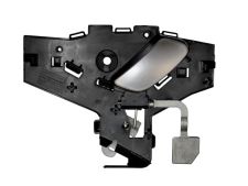 POIGNÉE DE PORTE INTERIEURE CITROEN C5 2000-2005 AVEC LEVIER ARGENT / BASE NOIRE / AVANT GAUCHE