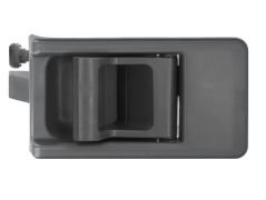 POIGNÉE DE PORTE INTERIEURE PEUGEOT BOXER 1994-2002 GRISE / AVEC MECANISME DE SECURITÉ / LATÉRALE DROITE