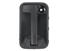 POIGNÉE DE PORTE EXTERIEURE FIAT SCUDO 1998-2003 NOIRE / AVEC TROU BARILLET / LATÉRALE GAUCHE