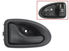 POIGNÉE DE PORTE INTERIEURE NISSAN PRIMASTAR 2001-2007 POUR TIGE / NOIRE / AVANT GAUCHE