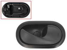 POIGNÉE DE PORTE INTERIEURE DACIA LOGAN 2008-2013 POUR CLIP / AVEC LEVIER NOIRE / BASE NOIRE / AVANT DROITE