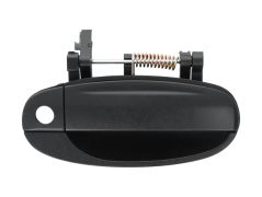 POIGNÉE DE PORTE EXTERIEURE DAEWOO KALOS 2002-2005 SEDAN NOIRE / AVEC TROU BARILLET / AVANT DROITE