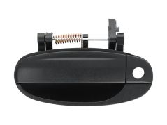 POIGNÉE DE PORTE EXTERIEURE DAEWOO KALOS 2002-2005 SEDAN NOIRE / AVEC TROU BARILLET / AVANT GAUCHE