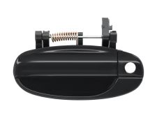 POIGNÉE DE PORTE EXTERIEURE CHEVROLET KALOS 2005-2009 3/5 PORTES NOIRE LISSE / AVEC TROU BARILLET / AVANT GAUCHE