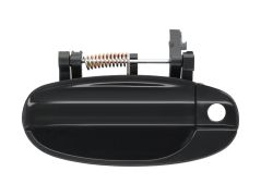 POIGNÉE DE PORTE EXTERIEURE DAEWOO KALOS 2002-2005 SEDAN NOIRE LISSE / AVEC TROU BARILLET / AVANT GAUCHE