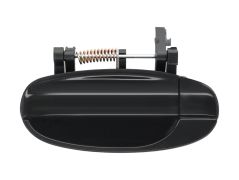 POIGNÉE DE PORTE EXTERIEURE DAEWOO KALOS 2002-2005 SEDAN NOIRE LISSE / ARRIÈRE GAUCHE