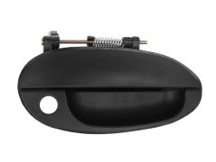 POIGNÉE DE PORTE EXTERIEURE DAEWOO MATIZ 1998-2001 NOIRE / AVEC TROU BARILLET / AVANT DROITE