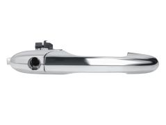 POIGNÉE DE PORTE EXTERIEURE FIAT 500 2007-2015 CHROMÉE / AVEC TROU BARILLET / AVANT DROITE