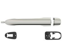 POIGNÉE DE PORTE EXTERIEURE FIAT BRAVO 2007-2014 CHROMÉE / ARRIÈRE GAUCHE