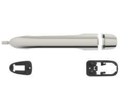 POIGNÉE DE PORTE EXTERIEURE FIAT STILO 2001-2008 CHROMÉE / ARRIÈRE GAUCHE