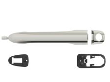 POIGNÉE DE PORTE EXTERIEURE FIAT BRAVO 2007-2014 CHROMÉE / AVANT GAUCHE