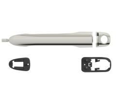 POIGNÉE DE PORTE EXTERIEURE FIAT STILO 2001-2008 CHROMÉE / AVANT GAUCHE