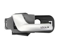 POIGNÉE DE PORTE INTERIEURE FIAT DOBLO 2006-2010 GRISE / AVANT GAUCHE