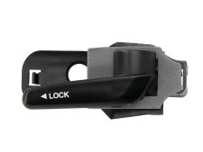 POIGNÉE DE PORTE INTERIEURE FIAT DOBLO 2006-2010 NOIRE / AVANT DROITE