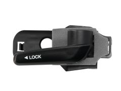 POIGNÉE DE PORTE INTERIEURE FIAT DOBLO 2006-2010 NOIRE / AVANT DROITE