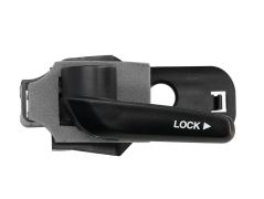 POIGNÉE DE PORTE INTERIEURE FIAT DOBLO 2006-2010 NOIRE / AVANT GAUCHE