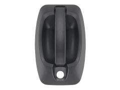 POIGNÉE DE PORTE EXTERIEURE CITROEN JUMPER 2014-> NOIRE / AVEC TROU BARILLET / 2 PORTES ARRIÈRES