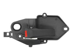 POIGNÉE DE PORTE INTERIEURE FIAT PANDA 2003-2011 NOIRE / AVANT GAUCHE