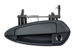 POIGNÉE DE PORTE EXTERIEURE FIAT PUNTO EVO 2009-2012 3 PORTES / AVEC APPRET / AVEC TROU BARILLET / AVANT GAUCHE