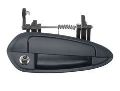 POIGNÉE DE PORTE EXTERIEURE FIAT PUNTO EVO 2009-2012 5 PORTES / AVEC APPRET / AVEC TROU BARILLET / AVANT DROITE