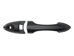 POIGNÉE DE PORTE EXTERIEURE FORD FOCUS 1998-2001 NOIRE / AVEC TROU BARILLET / AVANT DROITE