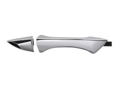 POIGNÉE DE PORTE EXTERIEURE HONDA ACCORD 2008-2010 CHROMÉE BRILLANT / AVANT DROITE