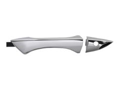 POIGNÉE DE PORTE EXTERIEURE HONDA ACCORD 2008-2010 CHROMÉE BRILLANT / AVEC TROU BARILLET / AVANT GAUCHE