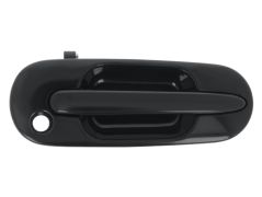 POIGNÉE DE PORTE EXTERIEURE HONDA CIVIC 1996-1999 NOIRE LISSE / AVEC TROU BARILLET / AVANT DROITE