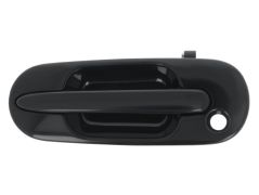 POIGNÉE DE PORTE EXTERIEURE HONDA CIVIC 1996-1999 NOIRE LISSE / AVEC TROU BARILLET / AVANT GAUCHE