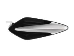 POIGNÉE DE PORTE EXTERIEURE HONDA CIVIC 2006-2012 3/5 PORTES / ARGENT / AVANT DROITE