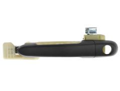 POIGNÉE DE PORTE EXTERIEURE HYUNDAI ACCENT 2007-2011 NOIRE / COMPLETE / AVEC TROU BARILLET / AVANT GAUCHE