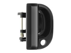 POIGNÉE DE PORTE EXTERIEURE HYUNDAI H1 1997-2001 NOIRE / AVEC TROU BARILLET / LATÉRALE DROITE