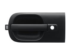 POIGNÉE DE PORTE EXTERIEURE HYUNDAI H1 2008-2017 NOIRE / AVEC TROU BARILLET / AVANT GAUCHE