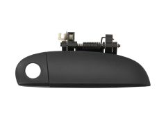 POIGNÉE DE PORTE EXTERIEURE HYUNDAI I10 2008-2010 NOIRE / AVEC TROU BARILLET / AVANT DROITE